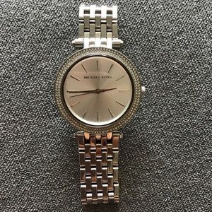 Michael Kors Silver time Darci watch